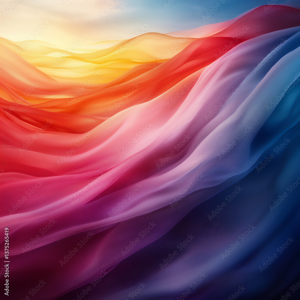 Obraz premium serene spectrum light