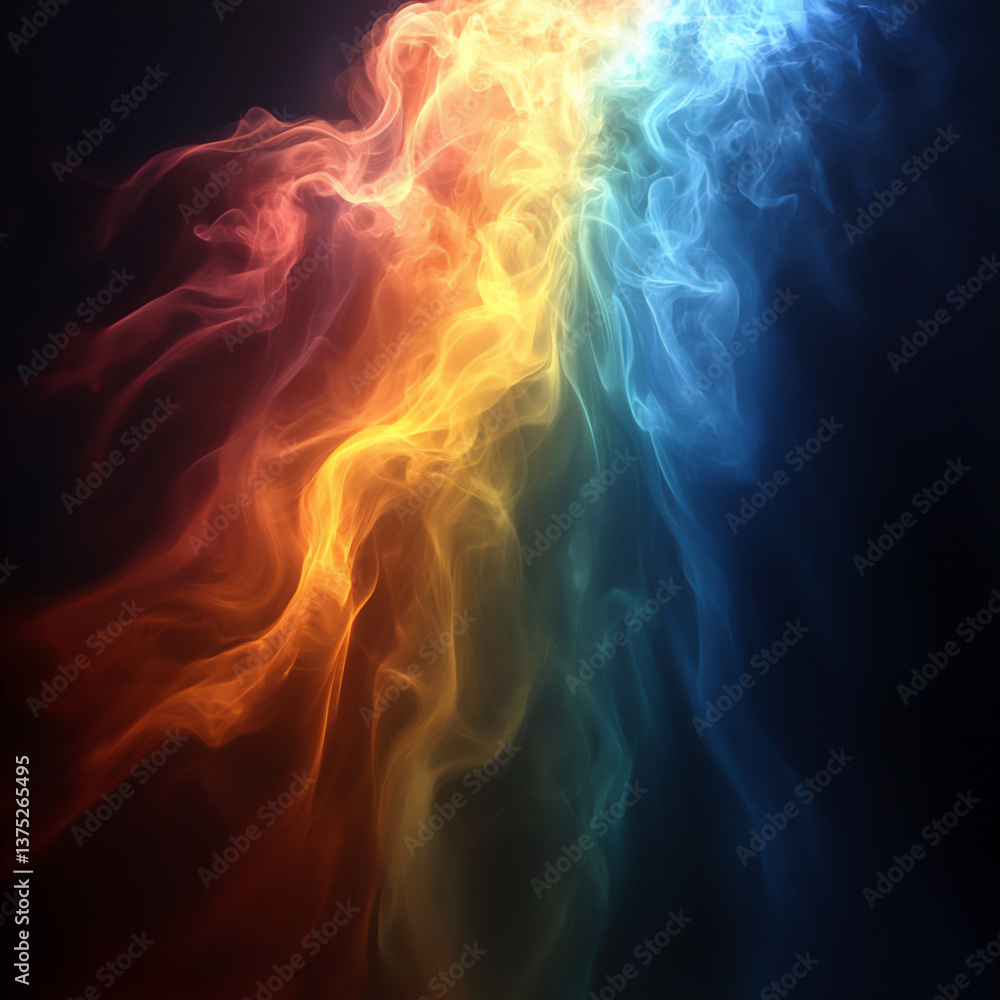 Obraz premium serene spectrum light