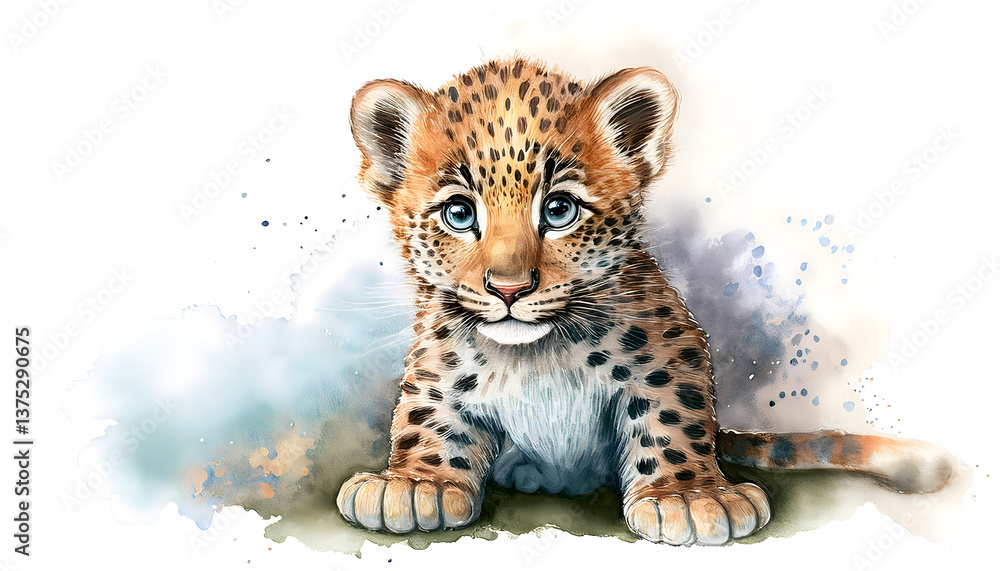 Obraz premium Luna the Leopard