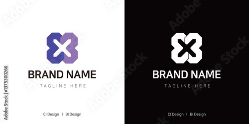 X를 상징화한 CI, BI, Symbol design