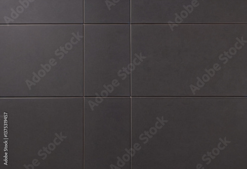  A seamless charcoal grey tile with a satin finish, offering a subtle sheen without excessive reflection.