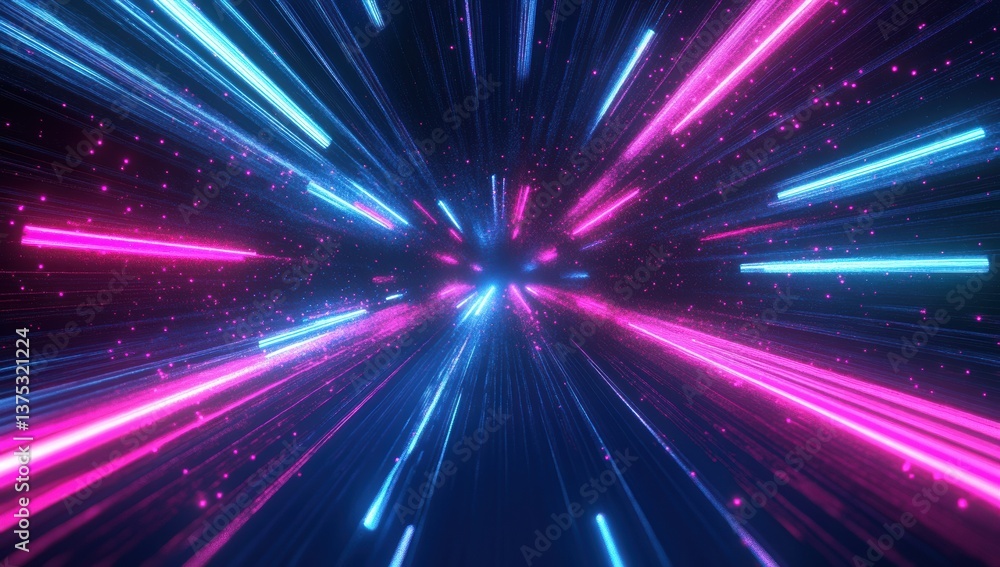 Naklejka premium abstract background with lights