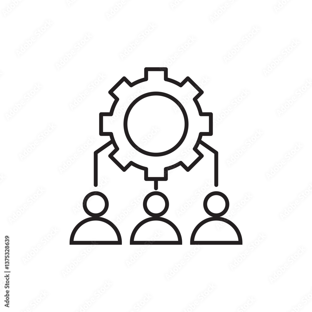 Web development, gear icon symbol Web development, gear icon symbol