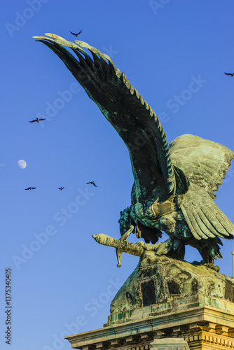 Obraz na płótnie Burgberg von Buda, Ungarn, Budapest w salonie