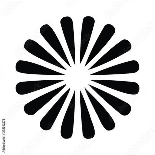 Abstract vector background illustration shows a hand with fingers forming a peace symbol, a colorful design