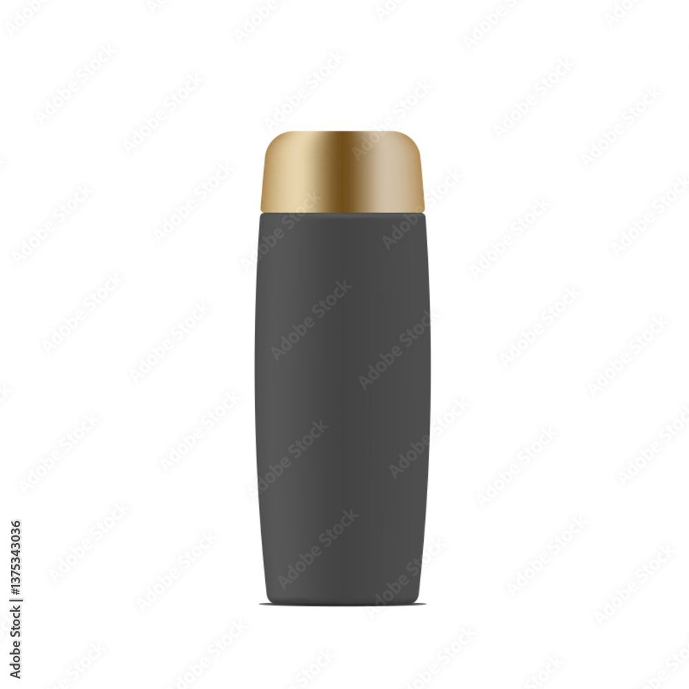 Luxury Cosmetic Black Container Vector, Realistic 3D Packaging for Cream, Oils, Lotions, and Beauty Product, Perfect for Spa and Skincare Mockup Luxury Cosmetic Black Container Vector, Realistic 3D Packaging for Cream, Oils, Lotions, and Beauty Product, Perfect for Spa and Skincare Mockup
