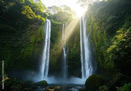 waterfall in thailand