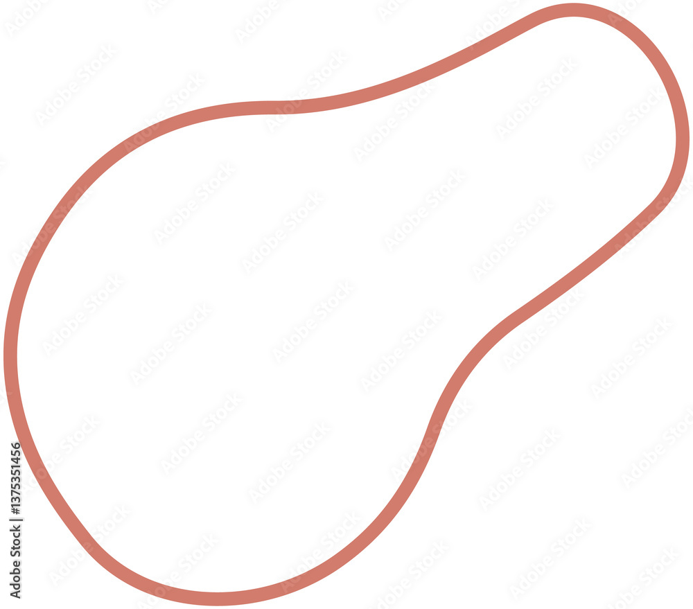 Abstract Line Shape Element
