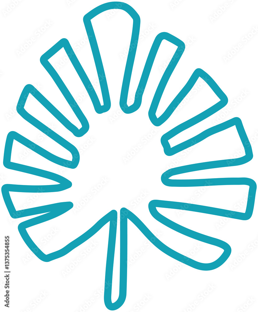 line art leaf line art leaf