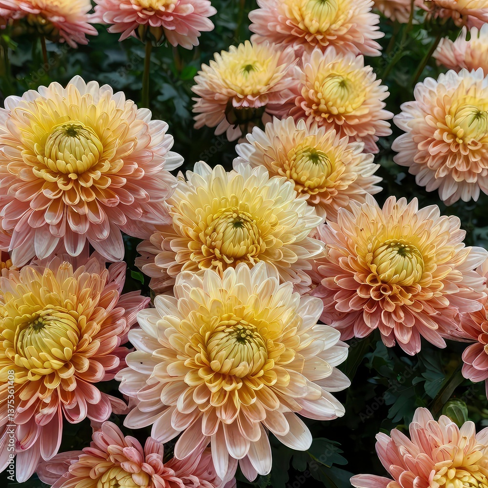 Fototapeta premium pink and white flowers