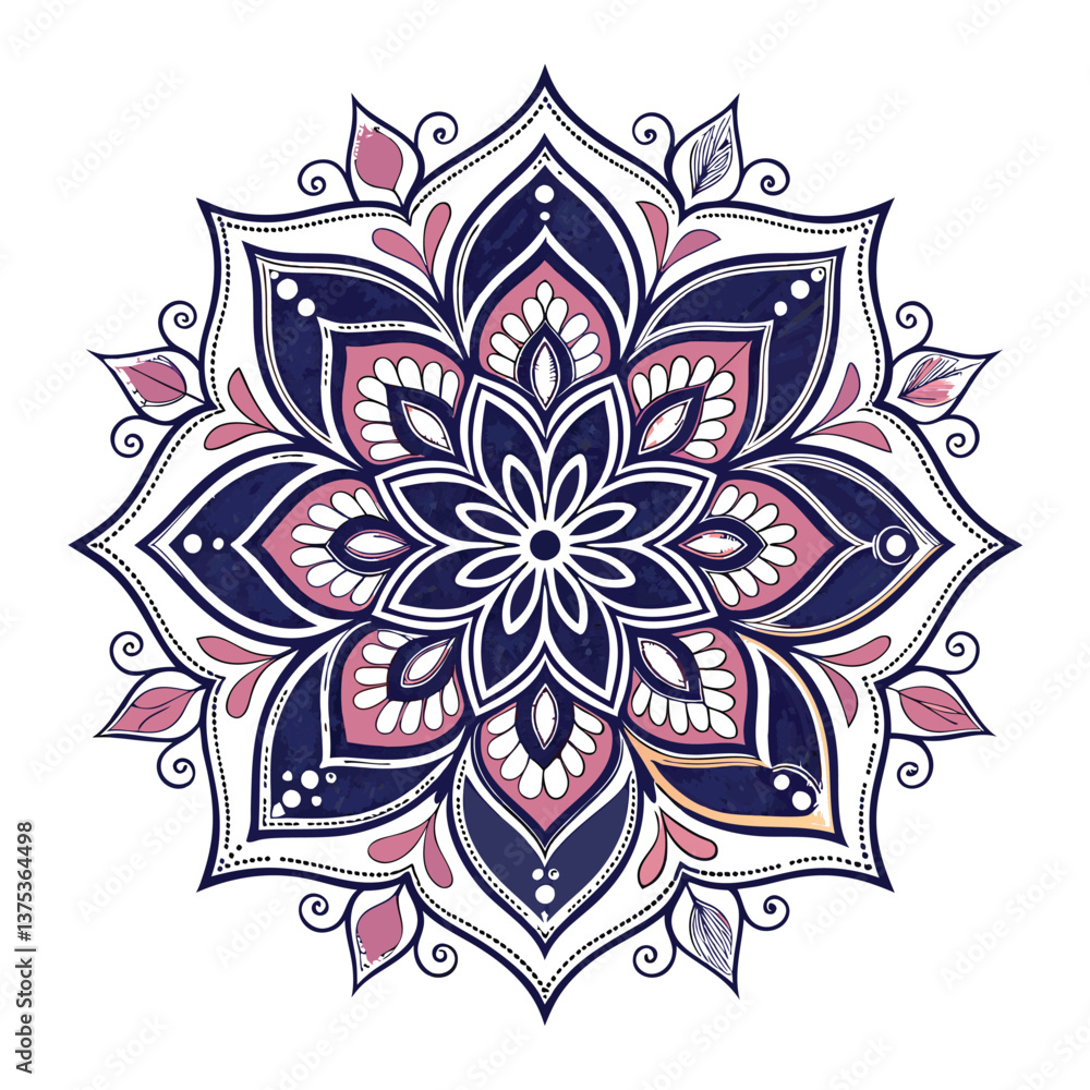 Pattern in the form of a mandala. Henna tattoo mandala. Mehndi style. Decorative pattern in oriental style. Coloring book page. Pattern in the form of a mandala. Henna tattoo mandala. Mehndi style. Decorative pattern in oriental style. Coloring book page.