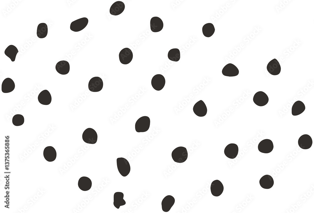 Abstract Doodle Dots Icon Abstract Doodle Dots Icon
