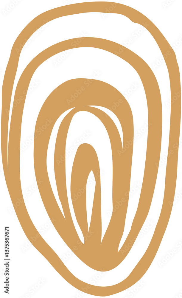 Obraz premium Abstract boho shapes