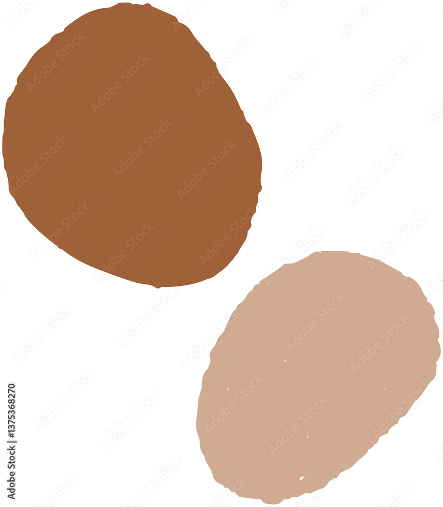 Abstract boho shapes