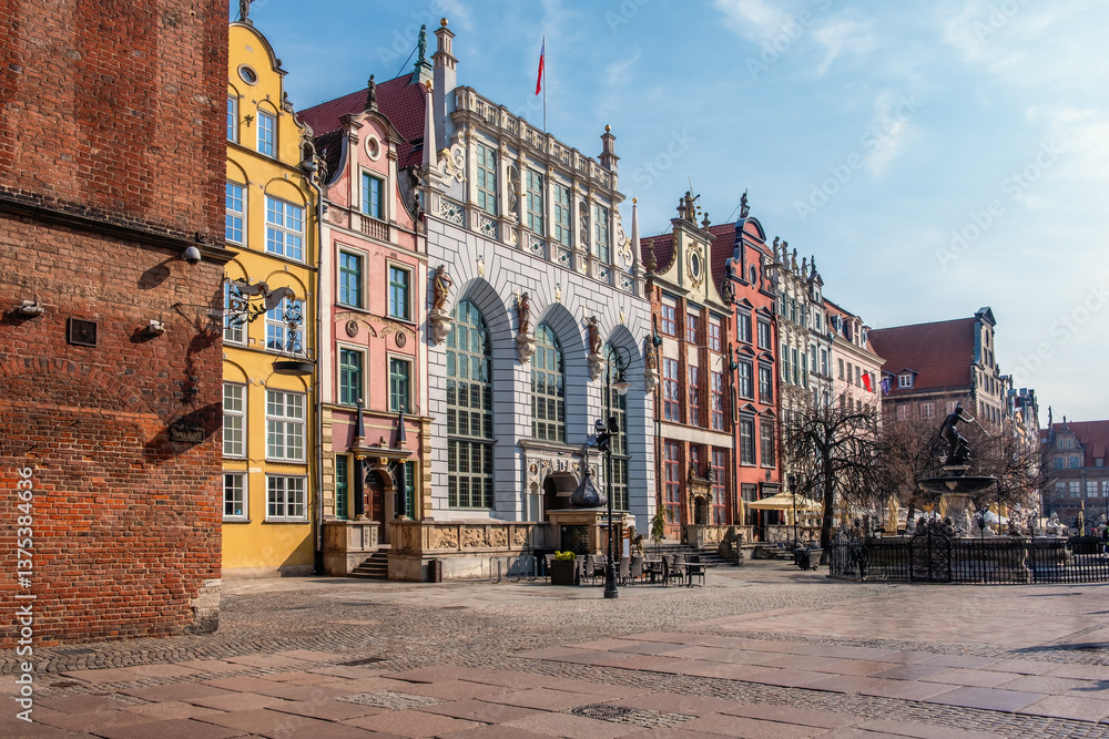 Fototapeta premium Stare Miasto w Gdańsku