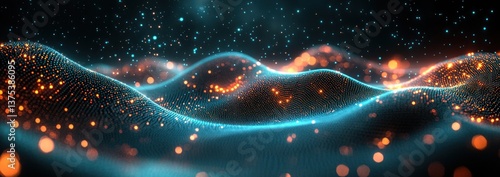 Quantum Waves and Particle Interactions in a Digital Energy Model