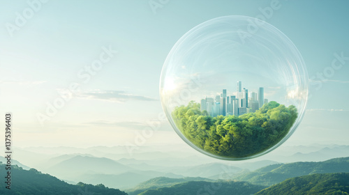 Eco-City in a Bubble: A cap...