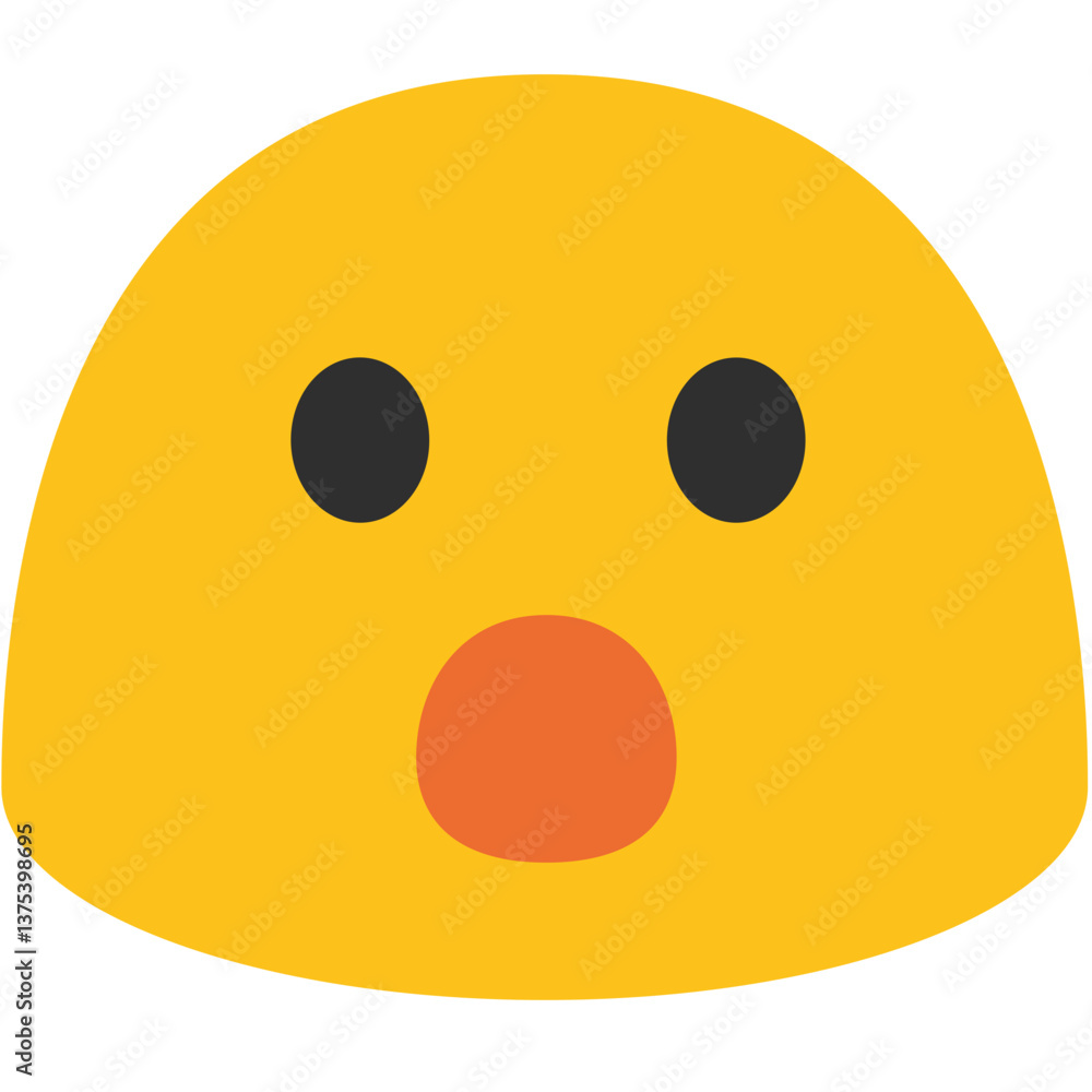 Fototapeta premium Big Surprised Face 