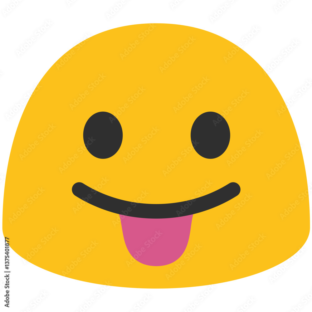 Fototapeta premium Tongue Out Smile 