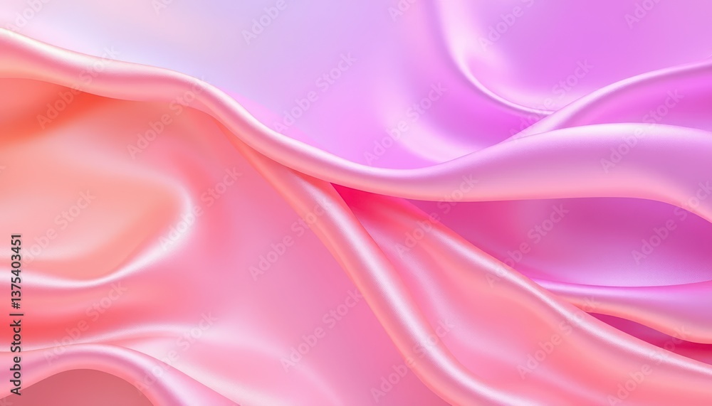 Soft Pink and Beige Gentle Flow Fabric Soft Pink and Beige Gentle Flow Fabric