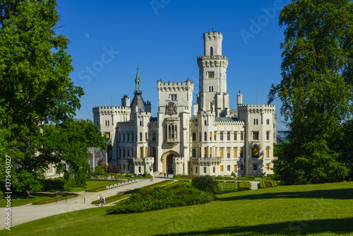Schloss Hluboka nad Vltavou, Frauenberg, Tschechische Republik,