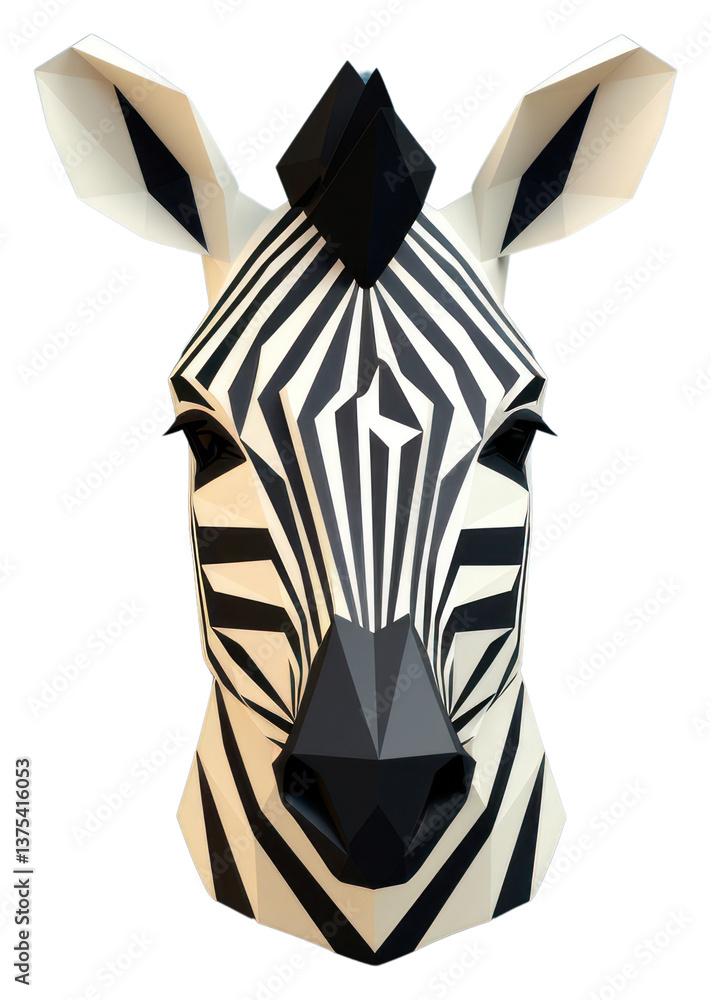 Fototapeta premium PNG Zebra head wildlife animal mammal.