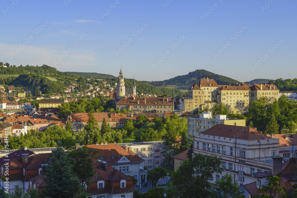 Fototapeta premium Cesky Krumlov, Krumau, Tschechische Republik, Südböhmen