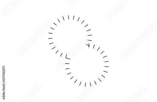 ほわほわの丸ふきだし