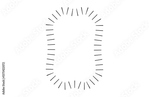 集中線のふきだし