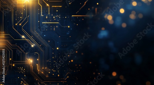 A computer screen with a blue background and a lot of yellow dots