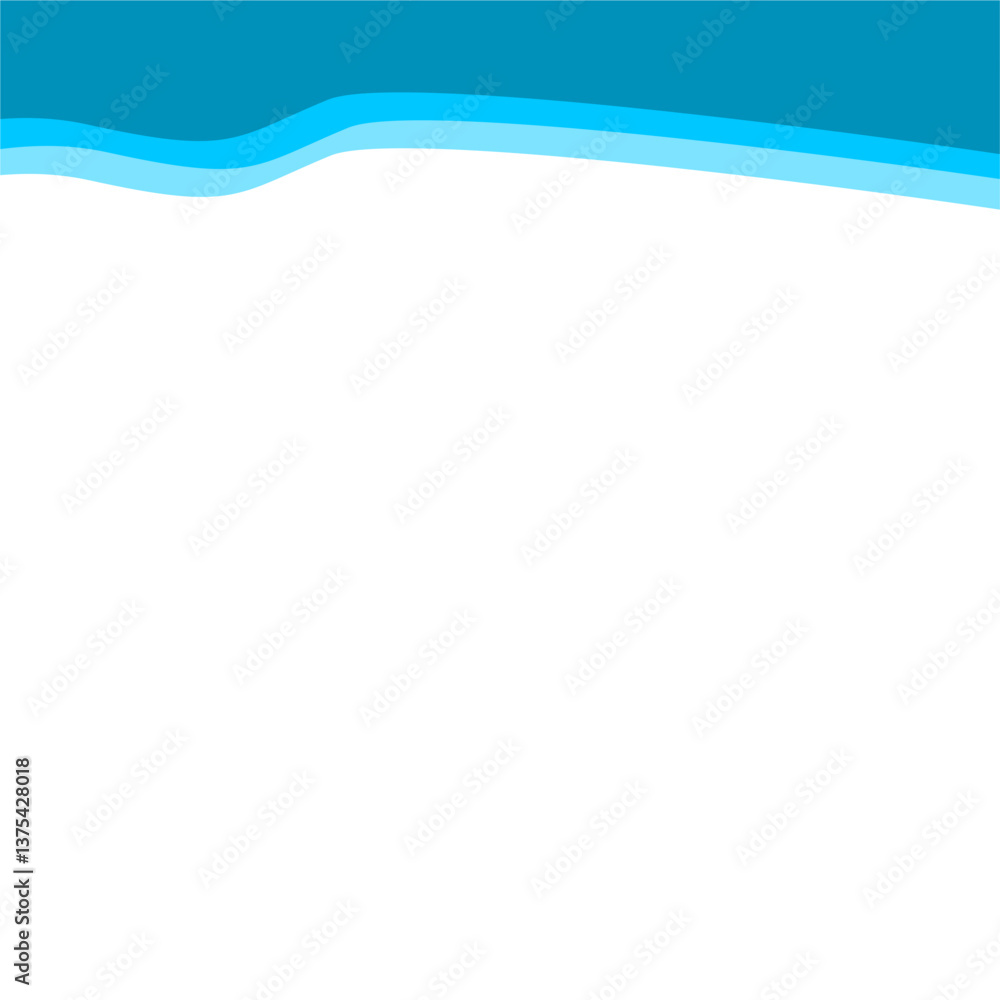 Abstract Blue Top Border Page Abstract Blue Top Border Page