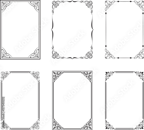 アンティーク　ビンテージ　フレーム飾り枠
