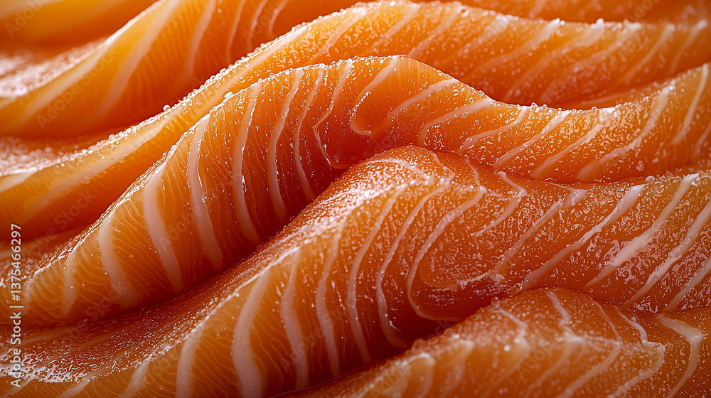 Red fish fillet meat close-up. Trout or salmon, texture and macro photo. Content for an online store or advertising Red fish fillet meat close-up. Trout or salmon, texture and macro photo. Content for an online store or advertising