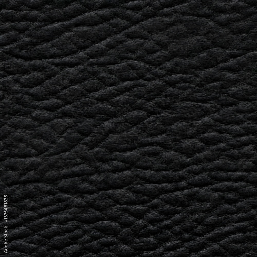 Textured dark black leather with subtle wrinkles and aged marks Textured dark black leather with subtle wrinkles and aged marks