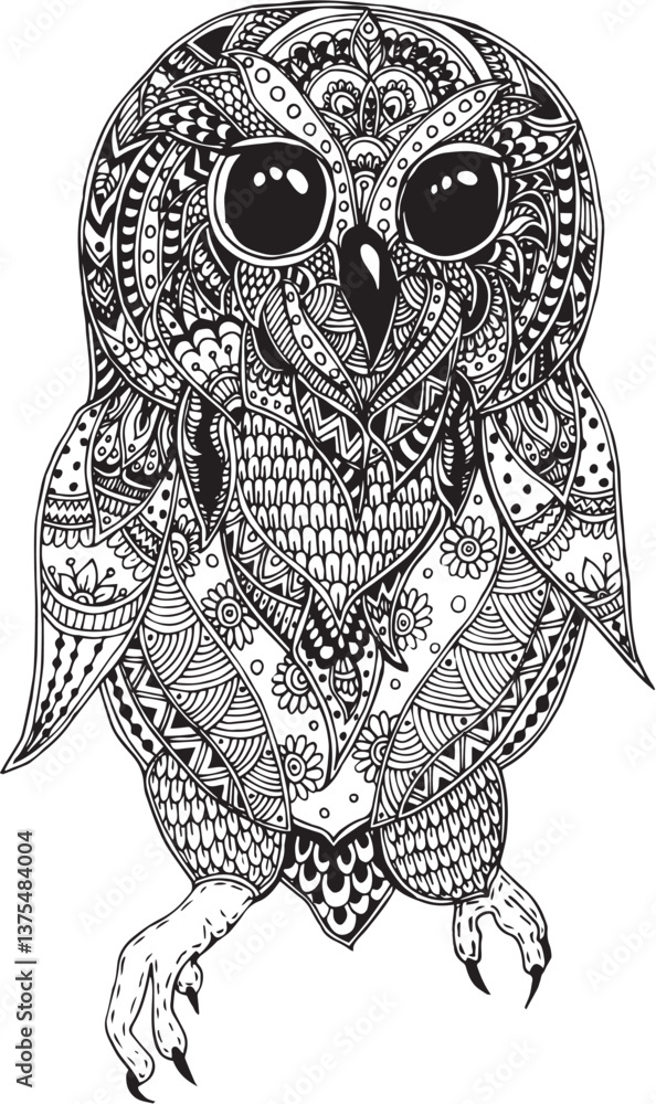 Fototapeta premium animal mandala vector