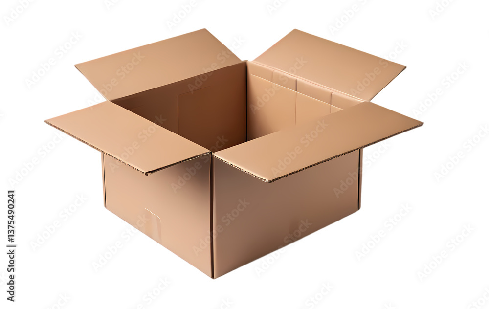 opened cardboard box opened cardboard box