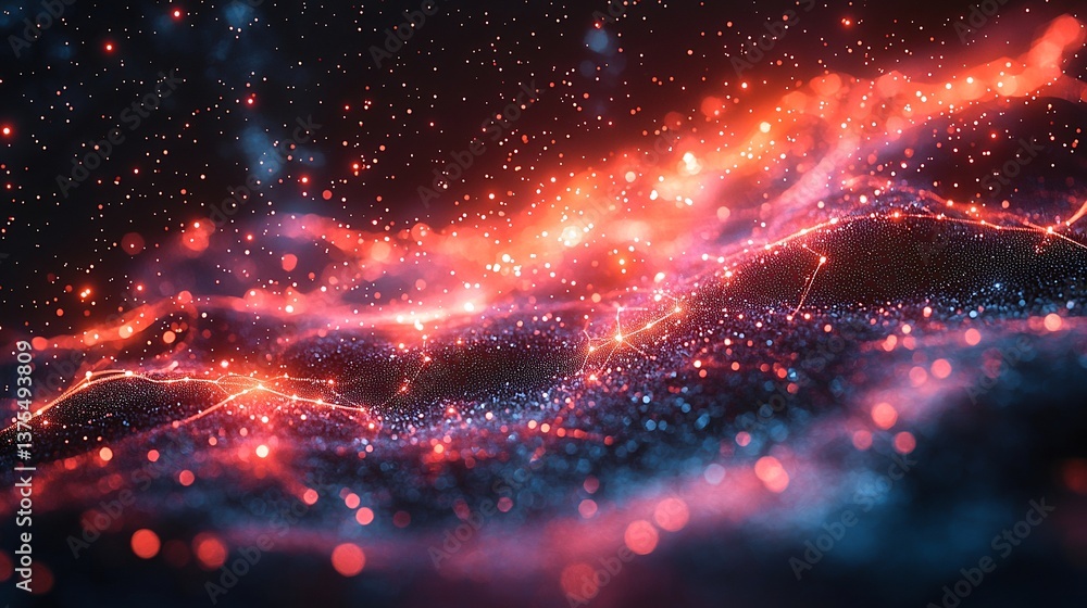 Breathtaking space scene featuring nebula with colorful gas clouds and stars illustrating cosmic wonder Breathtaking space scene featuring nebula with colorful gas clouds and stars illustrating cosmic wonder