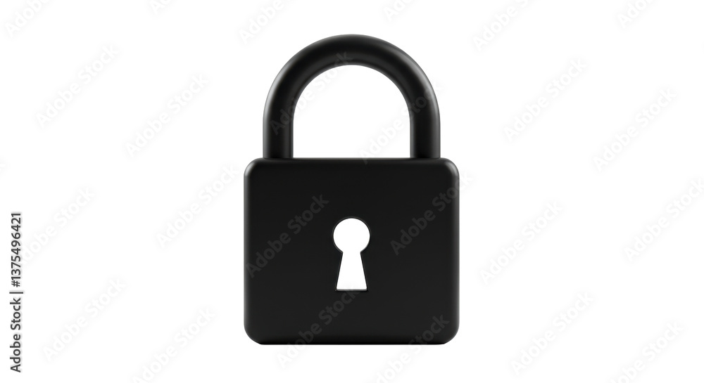 Isolated Padlock Isolated Padlock