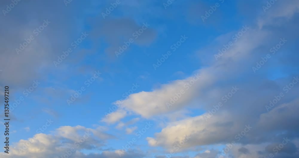 blue sky and white clouds time lapse blue sky and white clouds time lapse