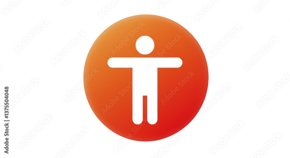 Isolated Accessibility Symbol Isolated Accessibility Symbol