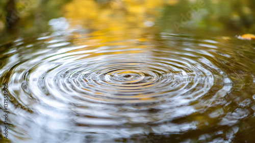 of ice melting on a surface, with random droplets and textures creating fluid shapes and forms 