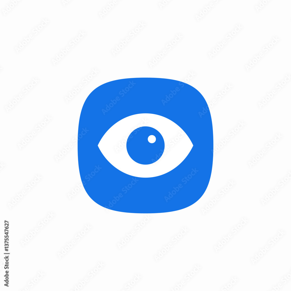 eye vision view watch icon vector sign eye vision view watch icon vector sign