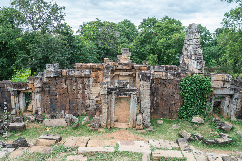 Battambang - Ek Phnom Temple, Angkor Wat, ancient temples, Khmer civilization, Cambodia Battambang - Ek Phnom Temple, Angkor Wat, ancient temples, Khmer civilization, Cambodia
