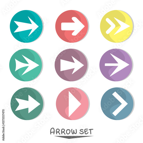 Free Download arrow icons set - GFXLoad