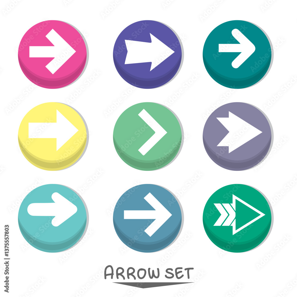 arrow icons set arrow icons set
