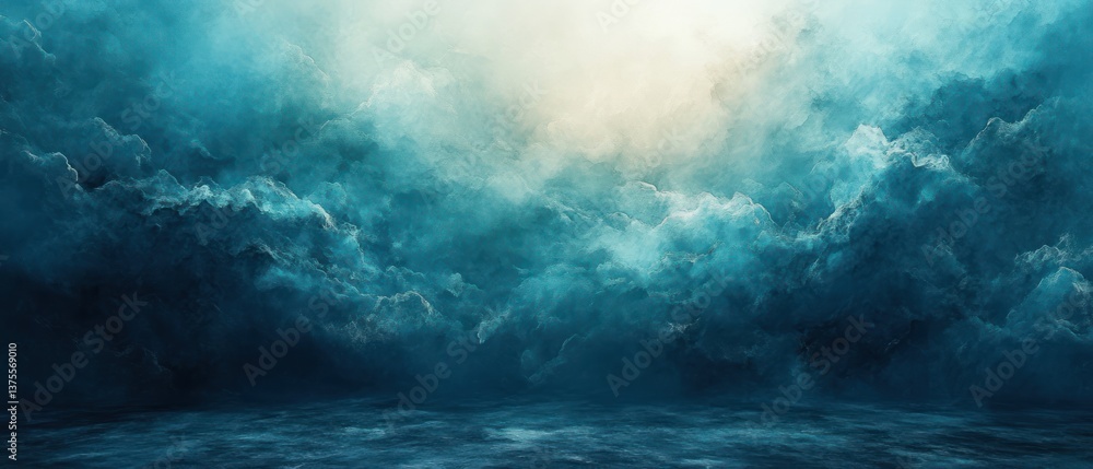 Abstract Teal Watercolor Texture Design Background Abstract Teal Watercolor Texture Design Background