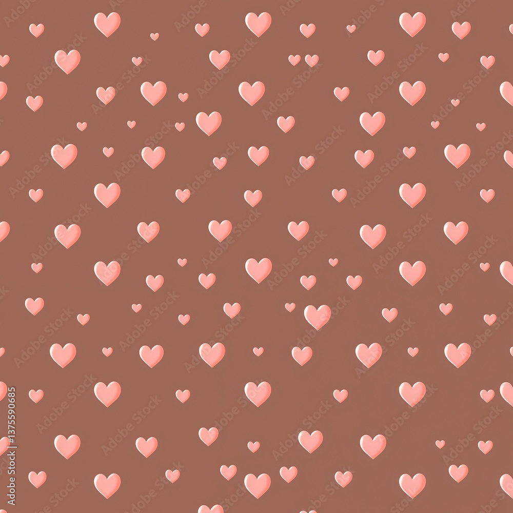 Heart seamless background design Heart seamless background design