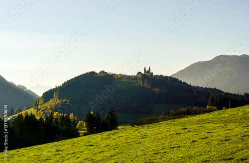 Hall, Frauenberg, Ennstal, Steiermark, Österreich, 2015