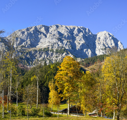 Obraz na płótnie Radmer, Steiermark, Österreich, 2015 w salonie