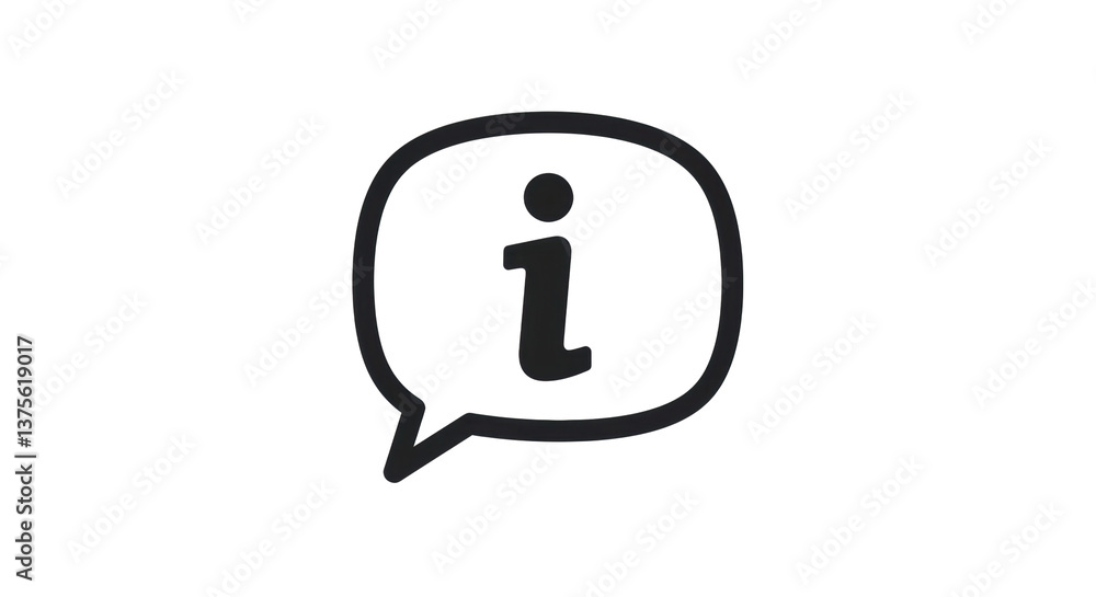 Isolated Information Icon Isolated Information Icon